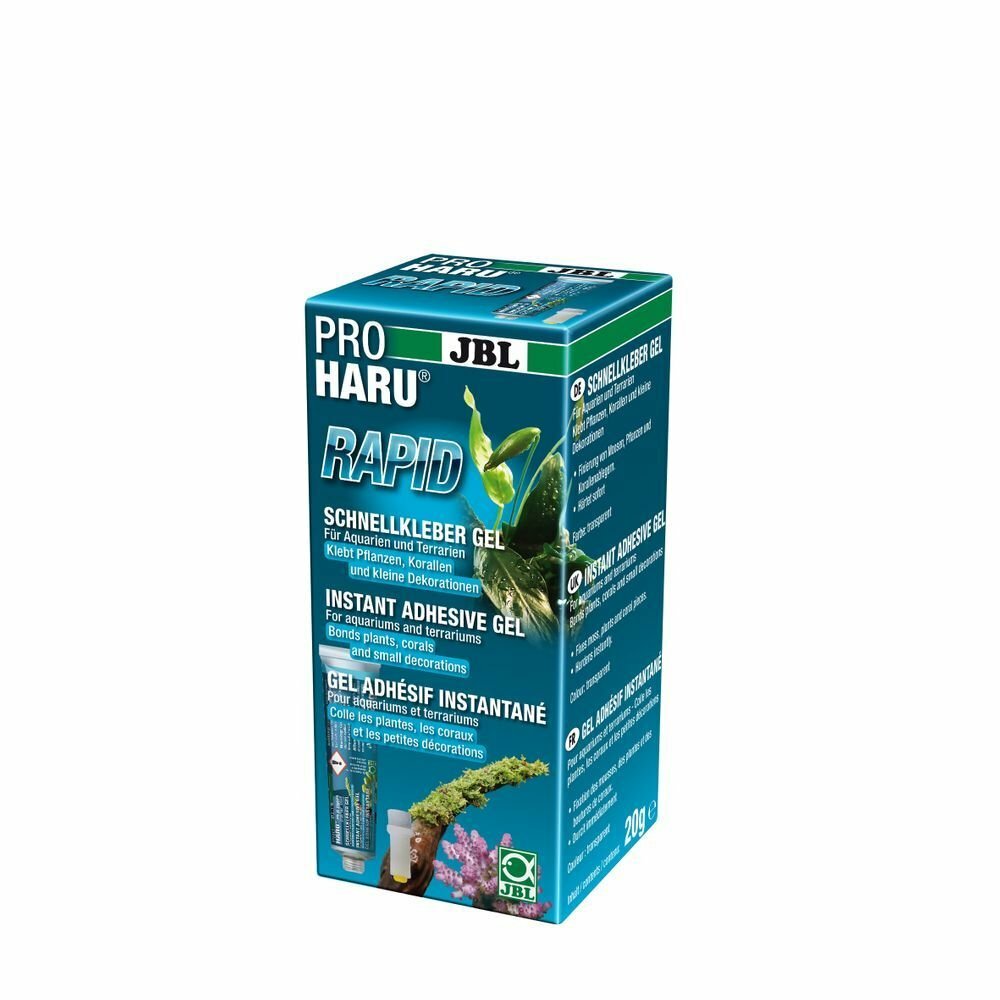 Unterwasserkleber Pflanzenkleber Aquarium JBL ProHaru Rapid 20g Schnellkleber Scapingkleber