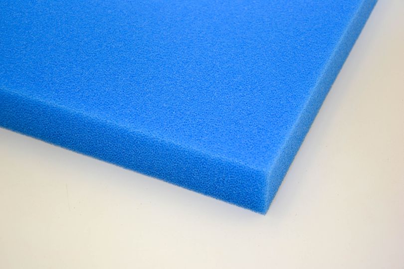 Filterschwamm blau 50x50x5cm fein