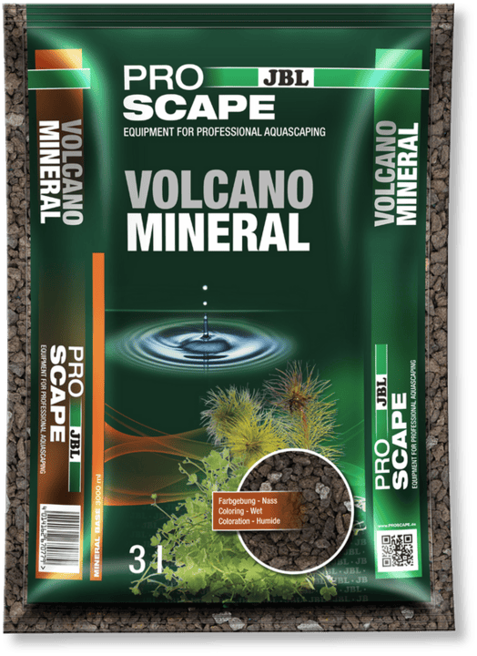 JBL Volcano Mineral Bodengrund für Aquascaping 3L Lava Vulkangestein