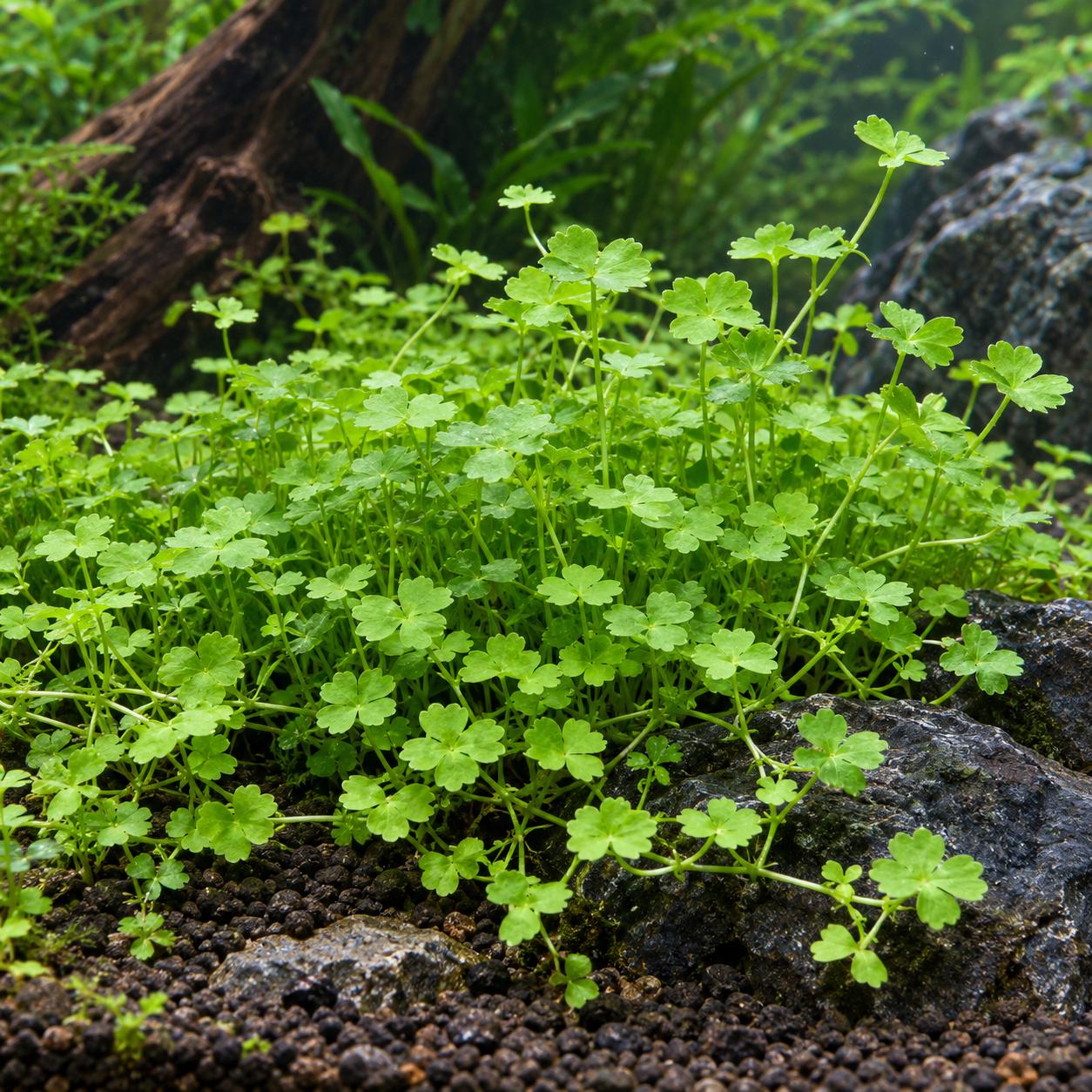 Hydrocotyle tripartita – Dreiteiliger Wassernabel – Bild 2