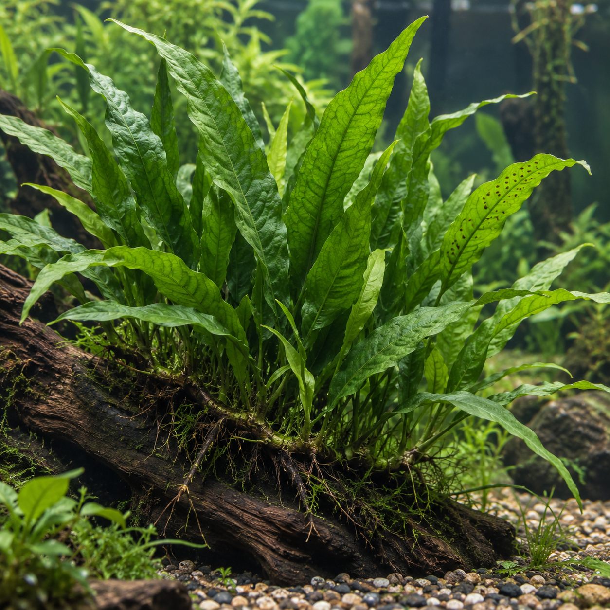 Microsorum pteropus – Javafarn XL-Mutterpflanze – Bild 2