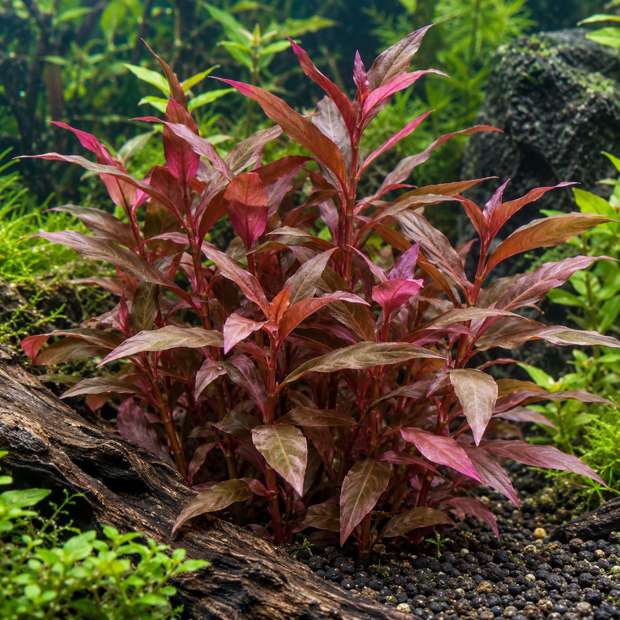 Alternanthera reineckii – Kleines Papageienblatt – Bild 2