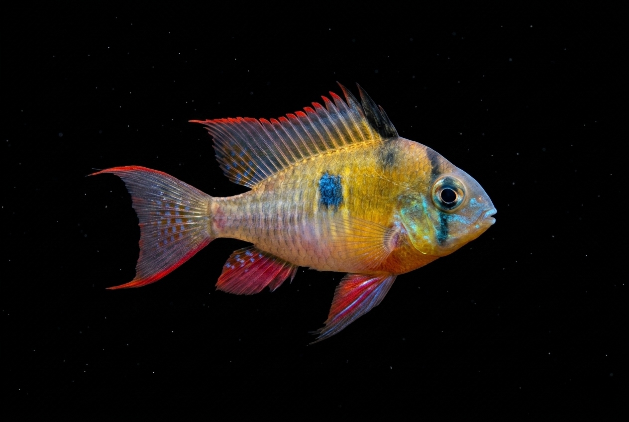 Bolivianischer Schmetterlingsbuntbarsch