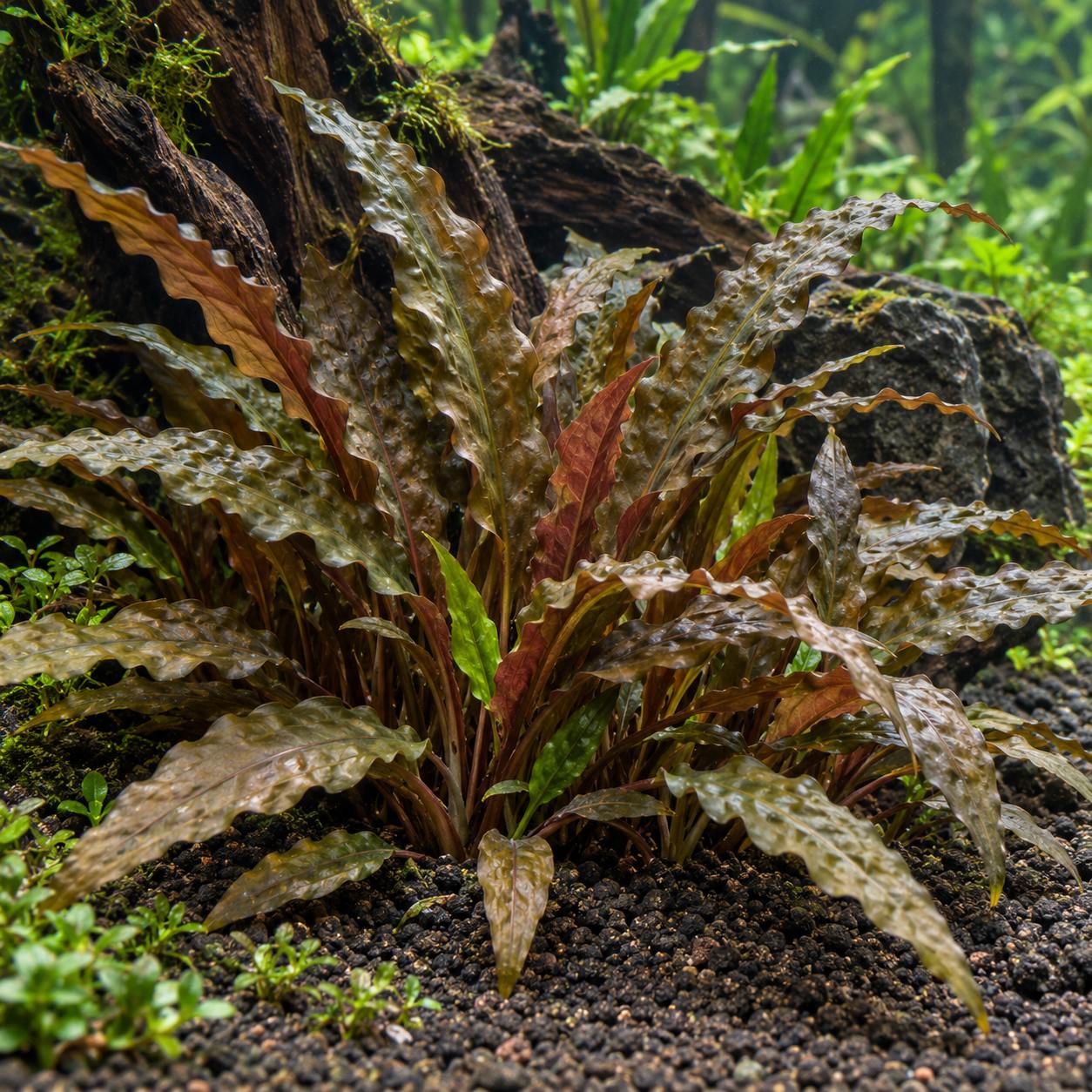 Cryptocoryne wendtii 'Tropica' – Tropica-Wasserkelch – Bild 2