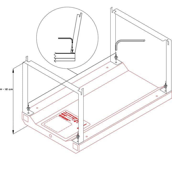 Skylight Hyperbar Halterungen – Bild 4