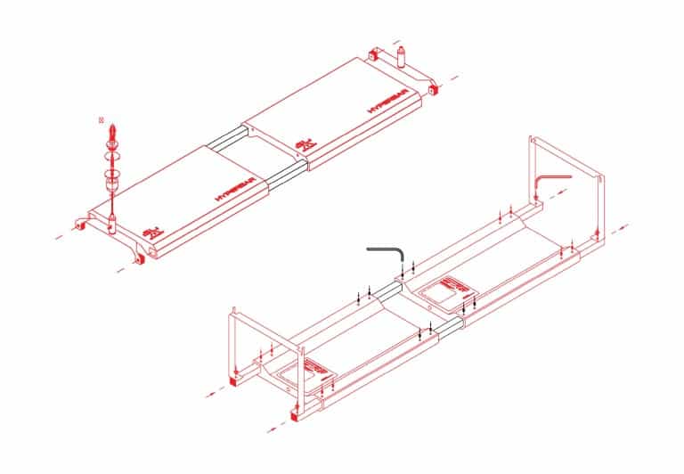Skylight Hyperbar Halterungen – Bild 6