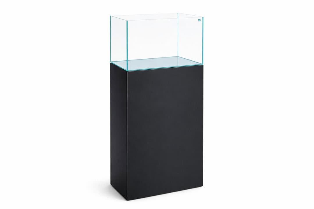 Scaping Tank 64 - 450 liter Weißglas Aquariumkombination Schwarz - Diversa