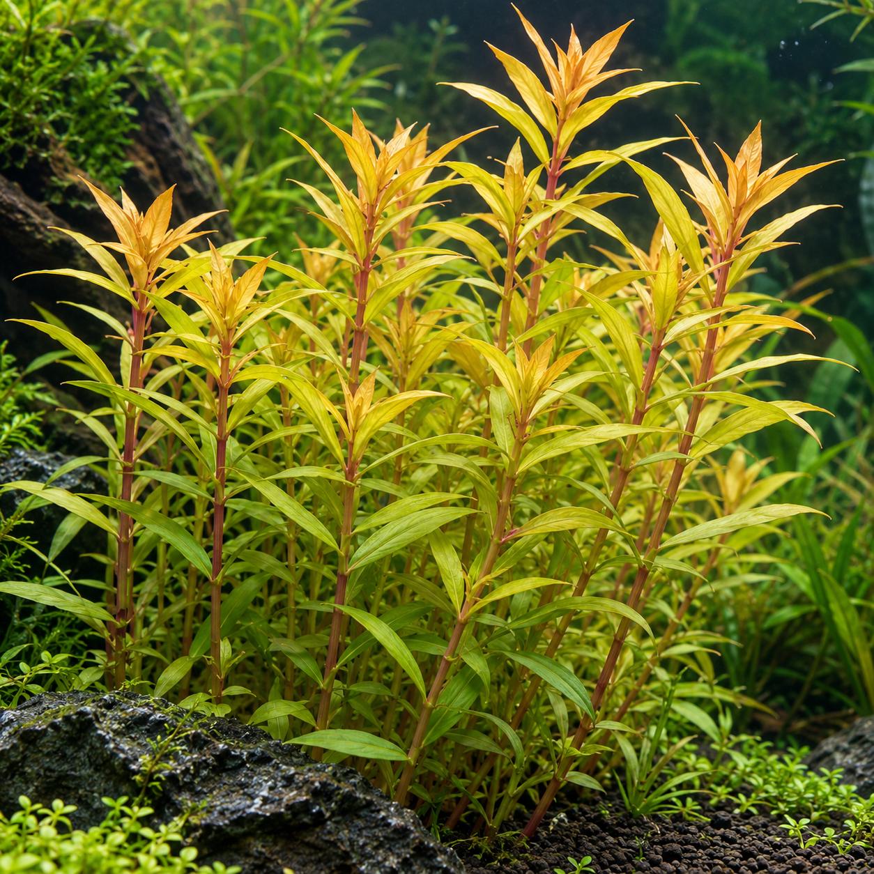 Ammannia pedicellata Golden - Gestielte Nesaea – Bild 2